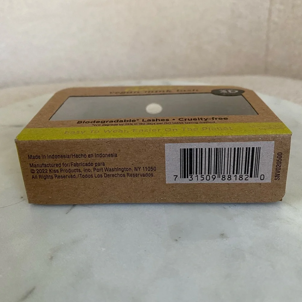 NEW Kiss Sister Nature Vegan Eyelashes - Storm - Picture 6 of 8